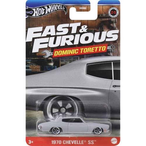 Hot Wheels Fast & Furious Dominic Toretto 1970 Chevelle SS