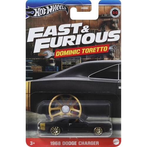 Hot Wheels Fast & Furious Dominic Toretto 1968 Dodge Charger