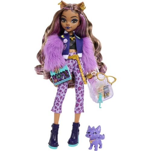 Monster High Clawdeen Wolf Doll with Pet and Accessories