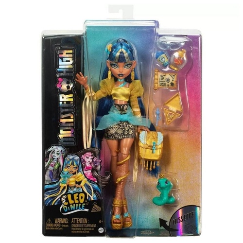 Monster High Cleo DeNile Doll with Pet and Accessories