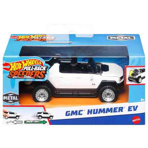 Hot Wheels Pull-Back Speeders GMC Hummer EV