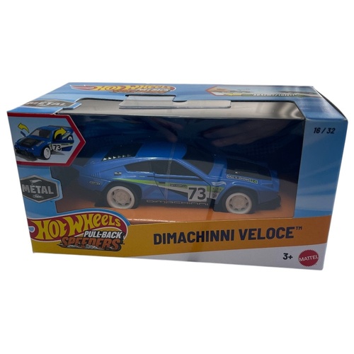 Hot Wheels Pullbacks Speeders - Dimachinni Veloce 16/32