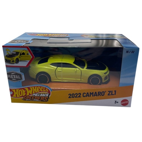 Hot Wheels Pullbacks Speeders - 2022 Camaro ZL1