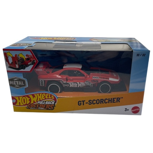 Hot Wheels Pullbacks Speeders - GT-Scorcher 10/32
