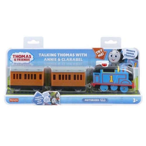 Fisher-Price Thomas & Friends Talking Thomas with Annie & Clarabel