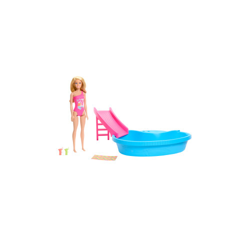 Barbie Doll And Pool Playset