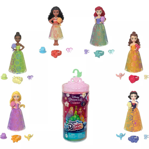 Disney Princess Royal Colour Reveal Doll Suprise