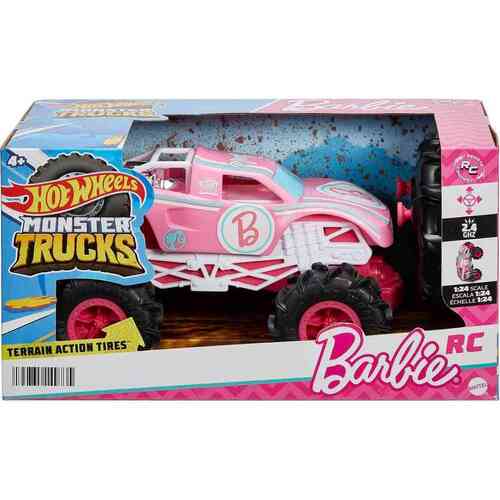 Hot Wheels Monster Truck Barbie RC 1:24