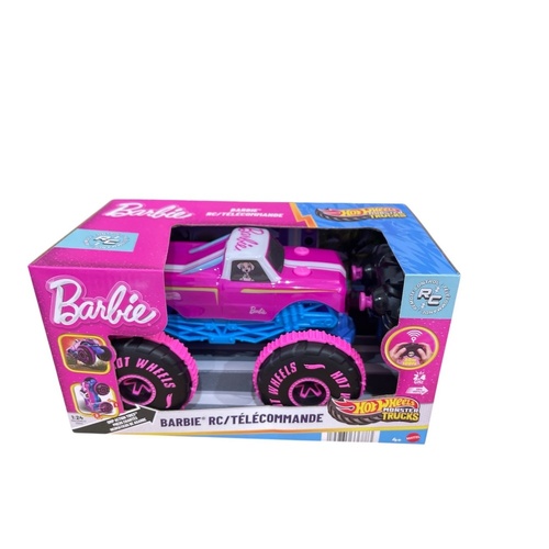 Hot Wheels Monster Truck Barbie RC/ Telecommande 1:24