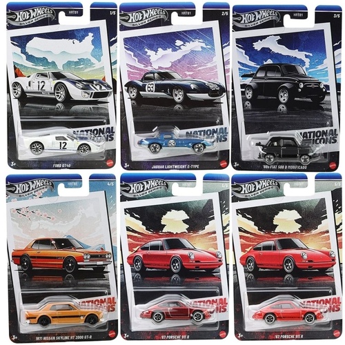 Hot Wheels Silver Series set of 5