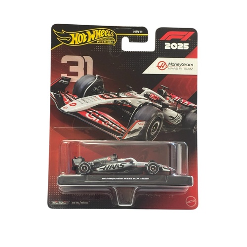 Hot Wheels Formula 1 2025 - MoneyGram Haas F1 Team #31