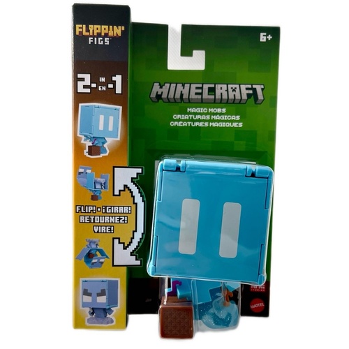 Minecraft Flippin' Fig 2 In 1 Magic MOBS