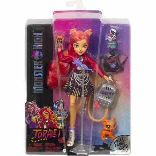 Monster High Toralei Doll with Pet and Accessories