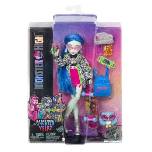 Monster High Ghoulia Yelps Doll with Pet and Accessories