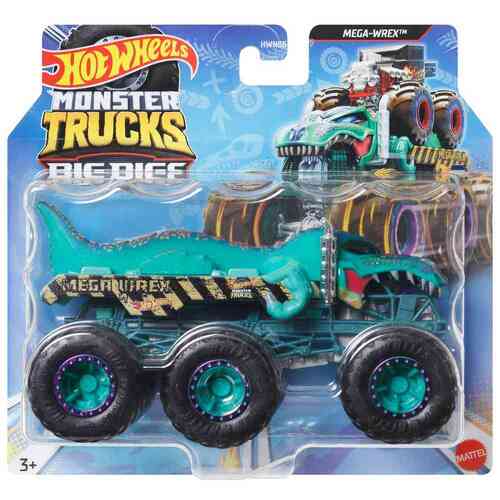 Hot Wheels Monster Trucks Mega-Wrex Big Rigs 1:64