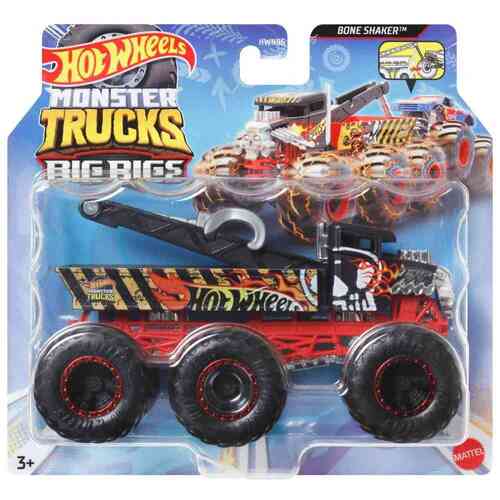 Hot Wheels Monster Trucks Big Rigs Bone Shaker 1:64