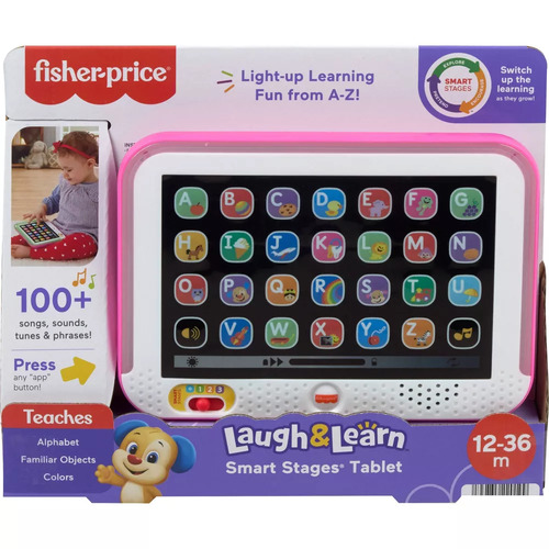 Fisher-Price Laugh & Learn Smart Stages Tablet Pink
