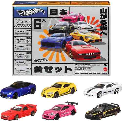 Hot Wheels Streets Of Japan Multipack