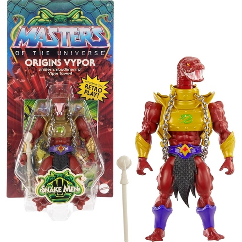 Masters Of The Universe Origins Snake Men Action Figure