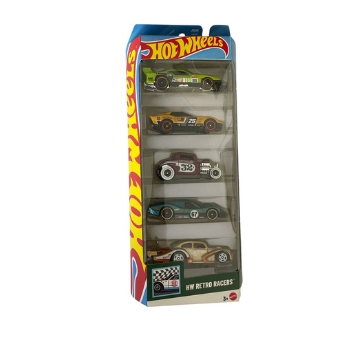 Hot Wheels 5-Pack - HW Retro Racers