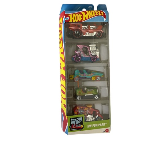 Hot Wheels 5-Pack - HW Fun Park