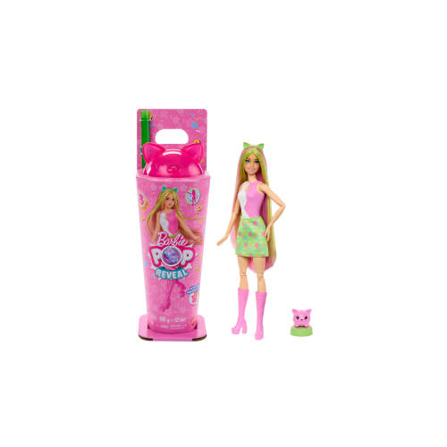 Barbie Pop Reveal Shakes Series Scented Cute Kitten Doll