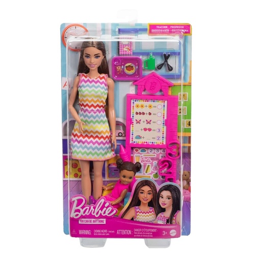Barbie Teacher Doll Playset