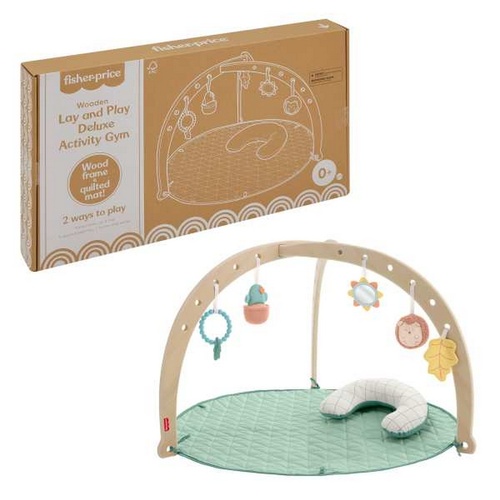 Fisher-Price Wooden Lay and Play Deluxe
