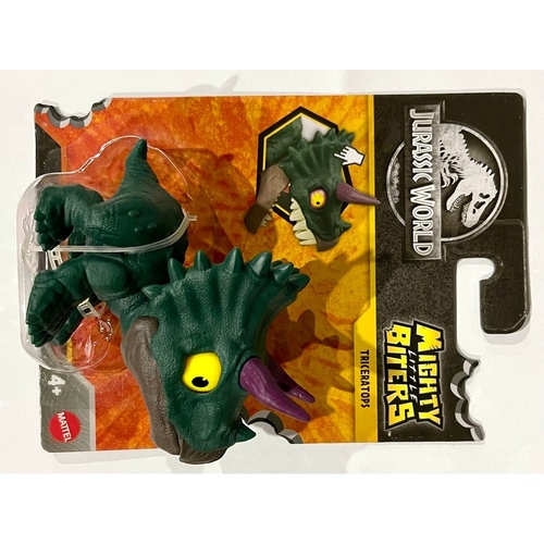 Jurassic World Mighty Little Biters Triceratops