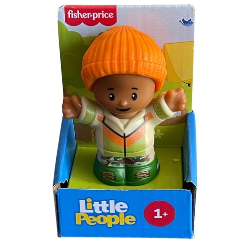 Little People Single Figure - Boy in Orange Hat