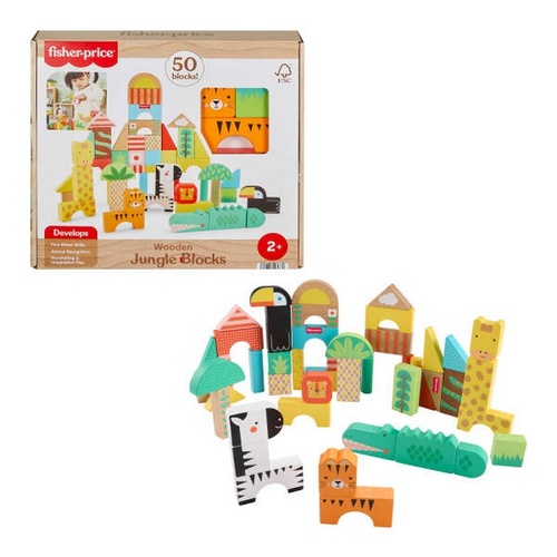 Wooden Jungle Blocks