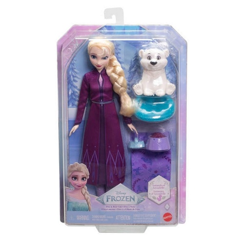 Disney Frozen Elsa Doll & Bear Cub