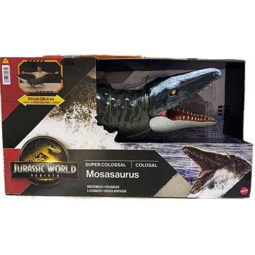 Jurassic World Rebirth Super Colossal Mosasaurus