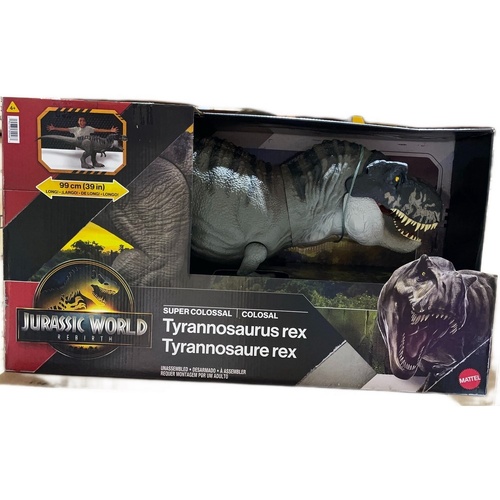 Jurassic World Rebirth Super Colossal Tyrannosaurus Rex