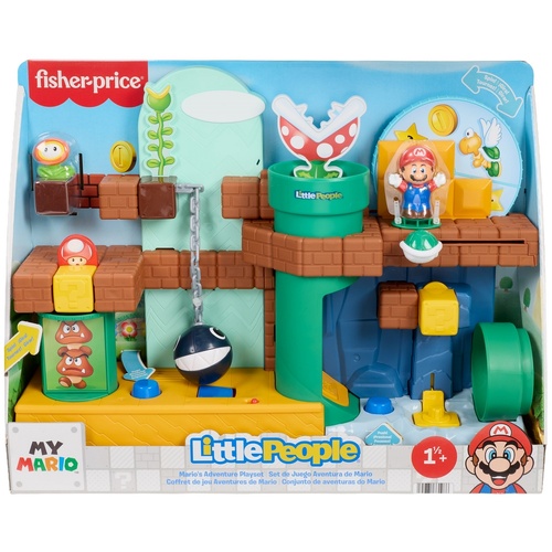 Fisher-Price Nintendo Large Playset - Mario's Adventure Playset