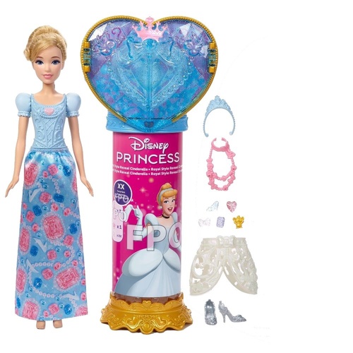 Disney Princess Jewel Reveal Fashion Doll - Cinderella