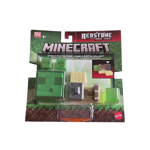 MineCraft Redstone - Sticky Piston Trap