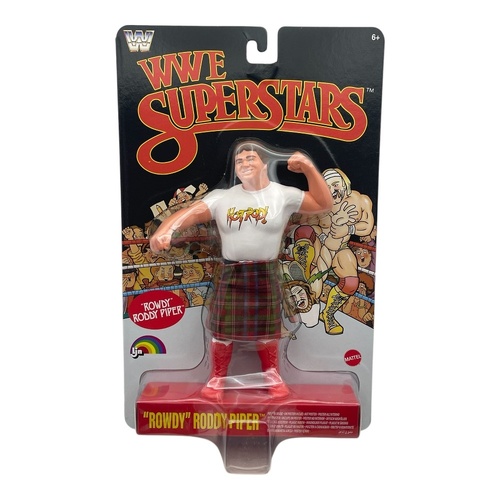 WWE LJN Superstars  "Rowdy" Roddy Piper Black Card Chase Figure
