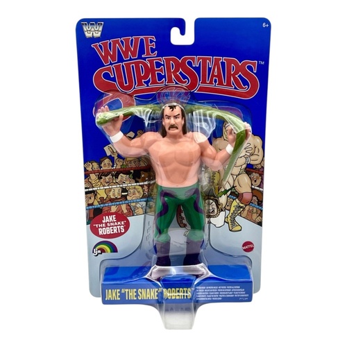 WWE LJN Superstars Figure - Jake "The Snake" Roberts Blue Card