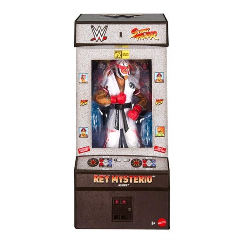 WWE X Street Fighter Action Figure - Rey Mysterio