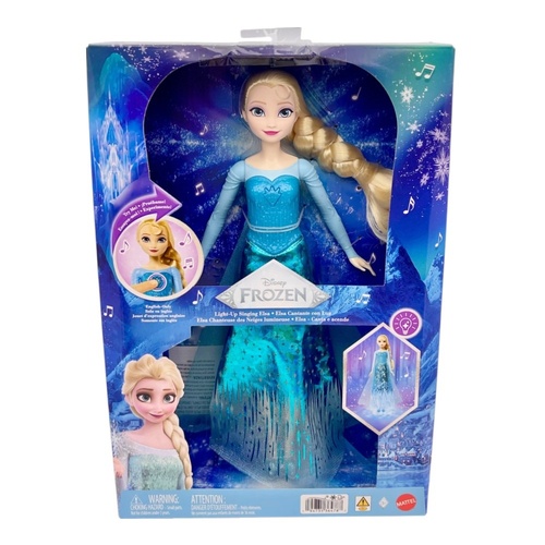 Disney Frozen Singing Elsa Fashion Doll with Lights & Music – Let It Go
