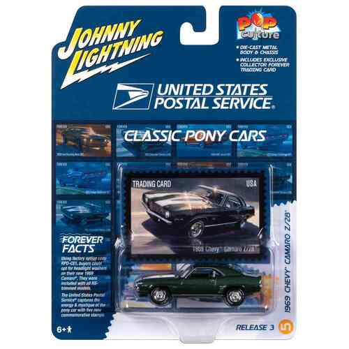 Johnny Lightning USPS 1969 Chevy Camaro Z/28
