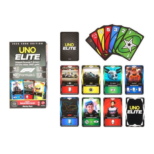 UNO Elite Formula 1 2025 Core Edition Starter Pack