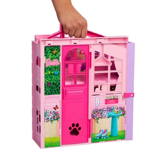 Barbie Weekend Escape House Dollhouse Playset with Kitten