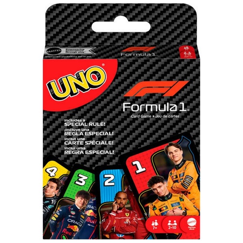 Uno Formula 1 Card Game