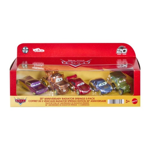 Disney And Pixar Cars 20th Anniversary Radiator Springs 5-Pack