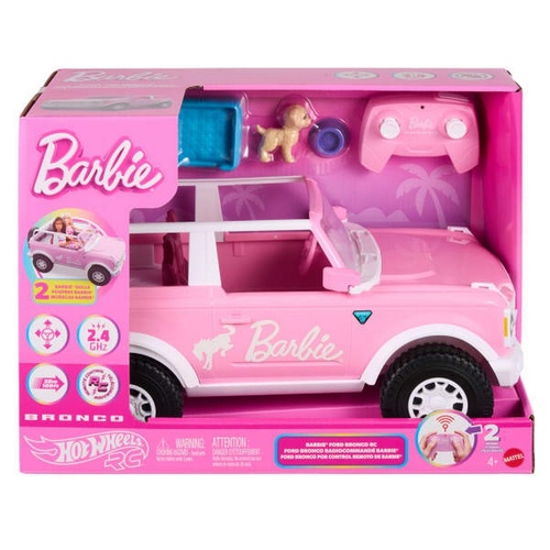 Hot Wheels RC Barbie Ford Bronco Remote-Control Vehicle