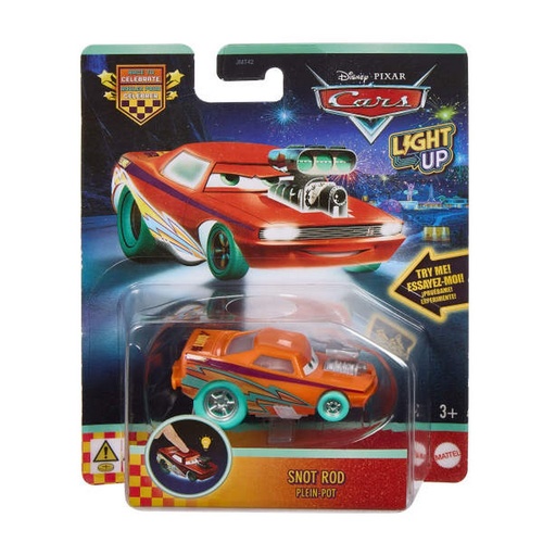 Disney Pixar Cars Light Up Snot Rod Character Vehicle