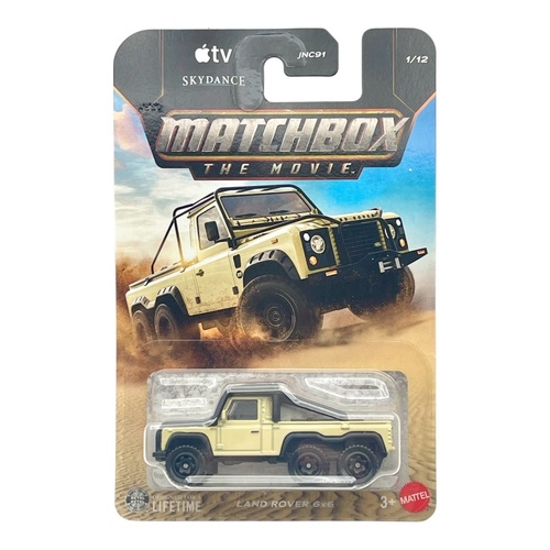 Matchbox The Movie Land Rover 6x6 1/12