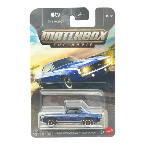 Matchbox The Movie 1969 Chevrolet Camaro 2/12